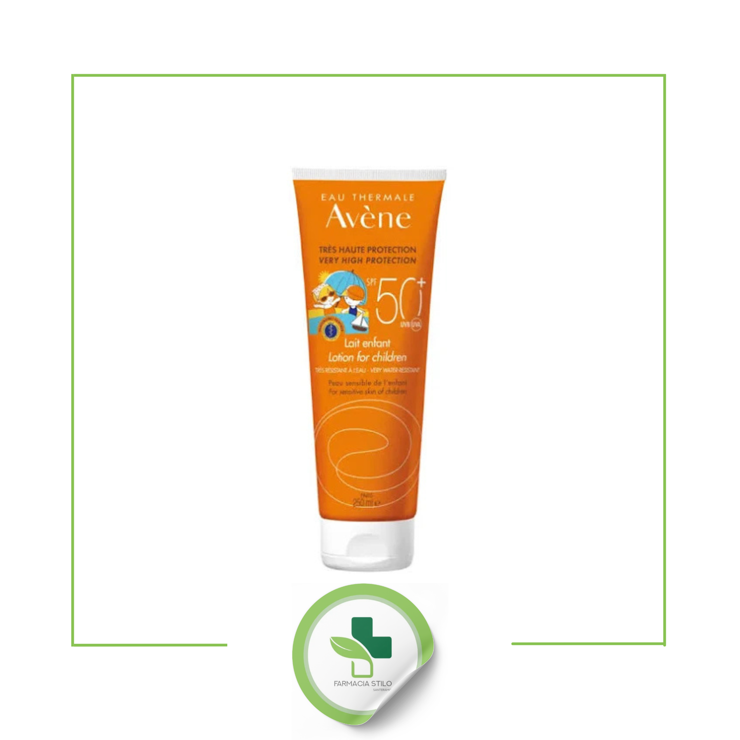 AVENE SOLARE LATTE 50+ BAMBINI