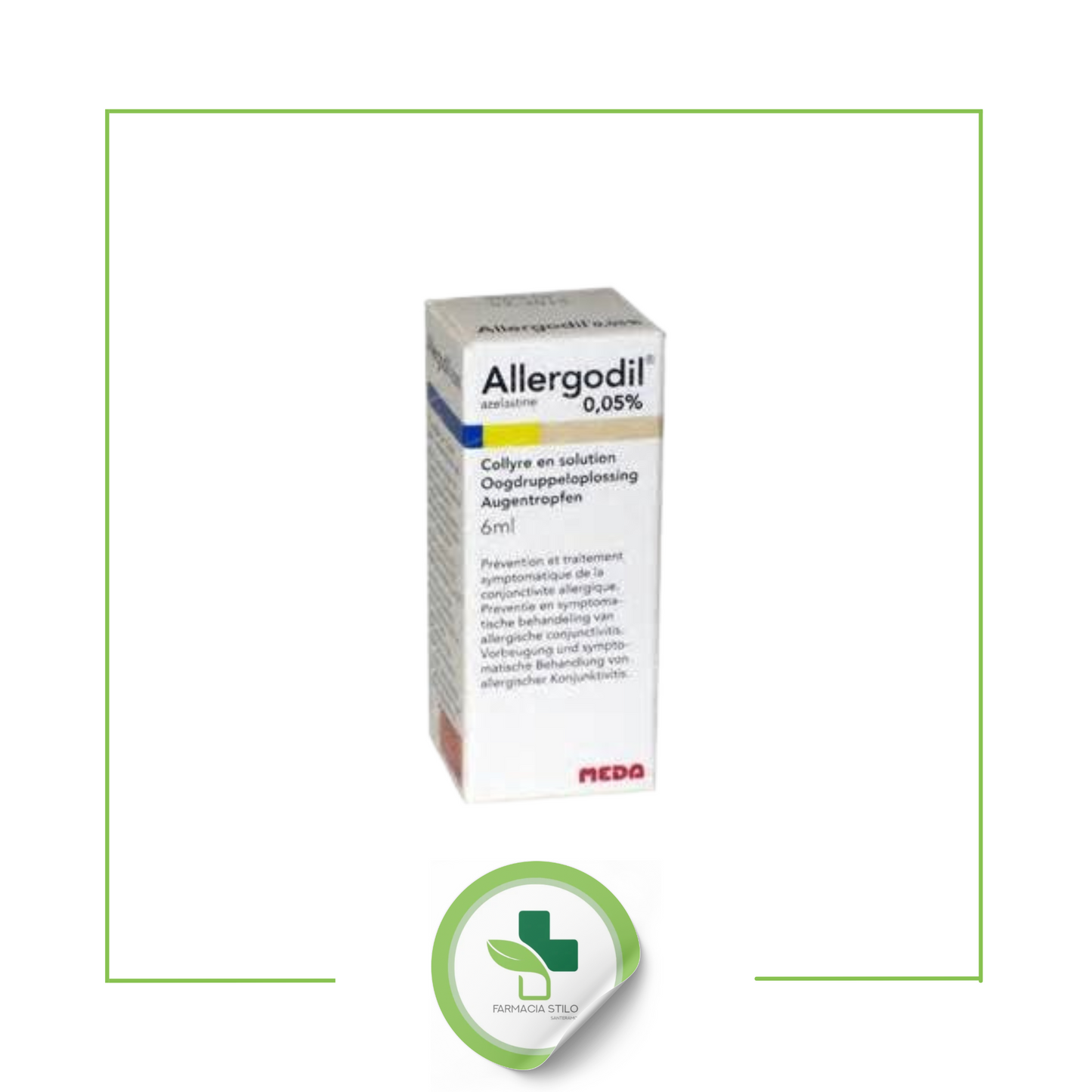 ALLERGODIL*COLL FL 6ML 0,05%