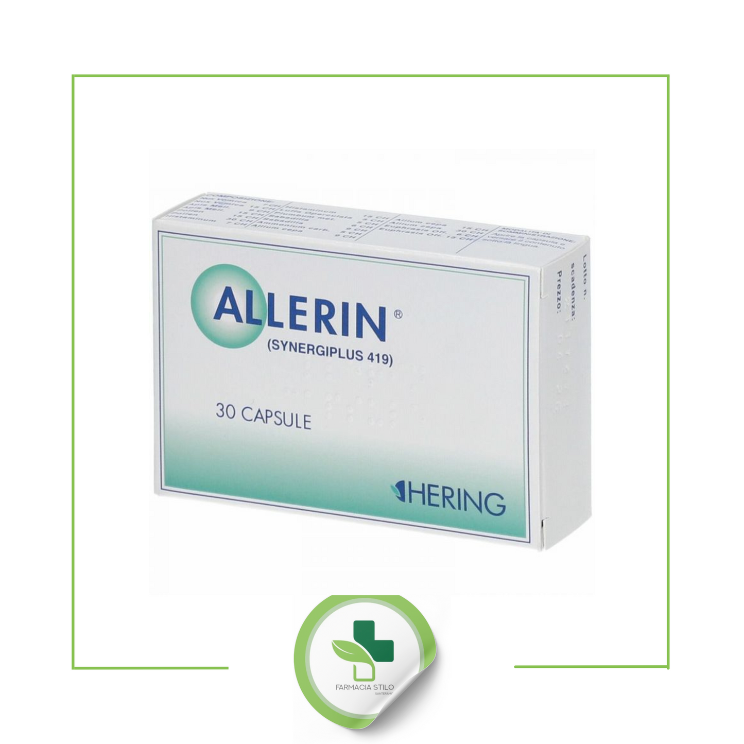 ALLERIN 450MG 30CPS