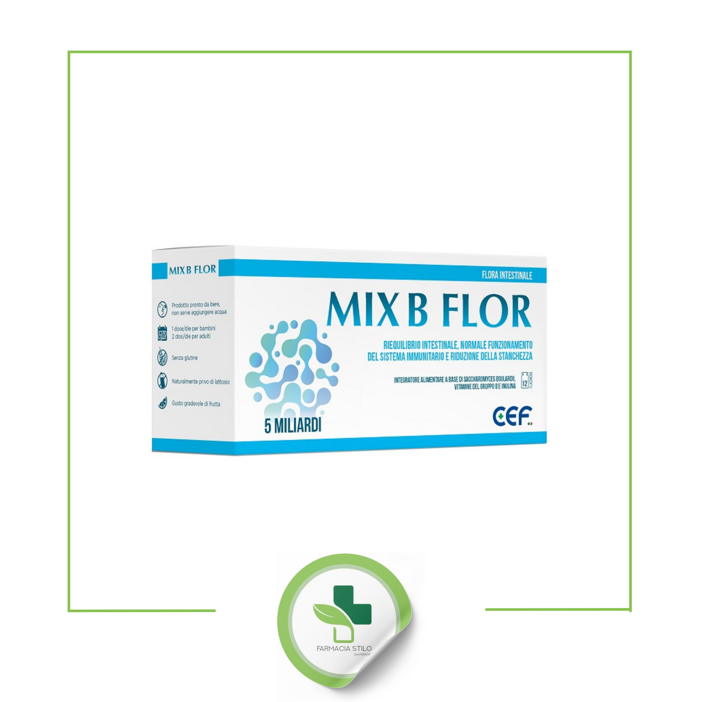 Cef Mix B flor flaconcini