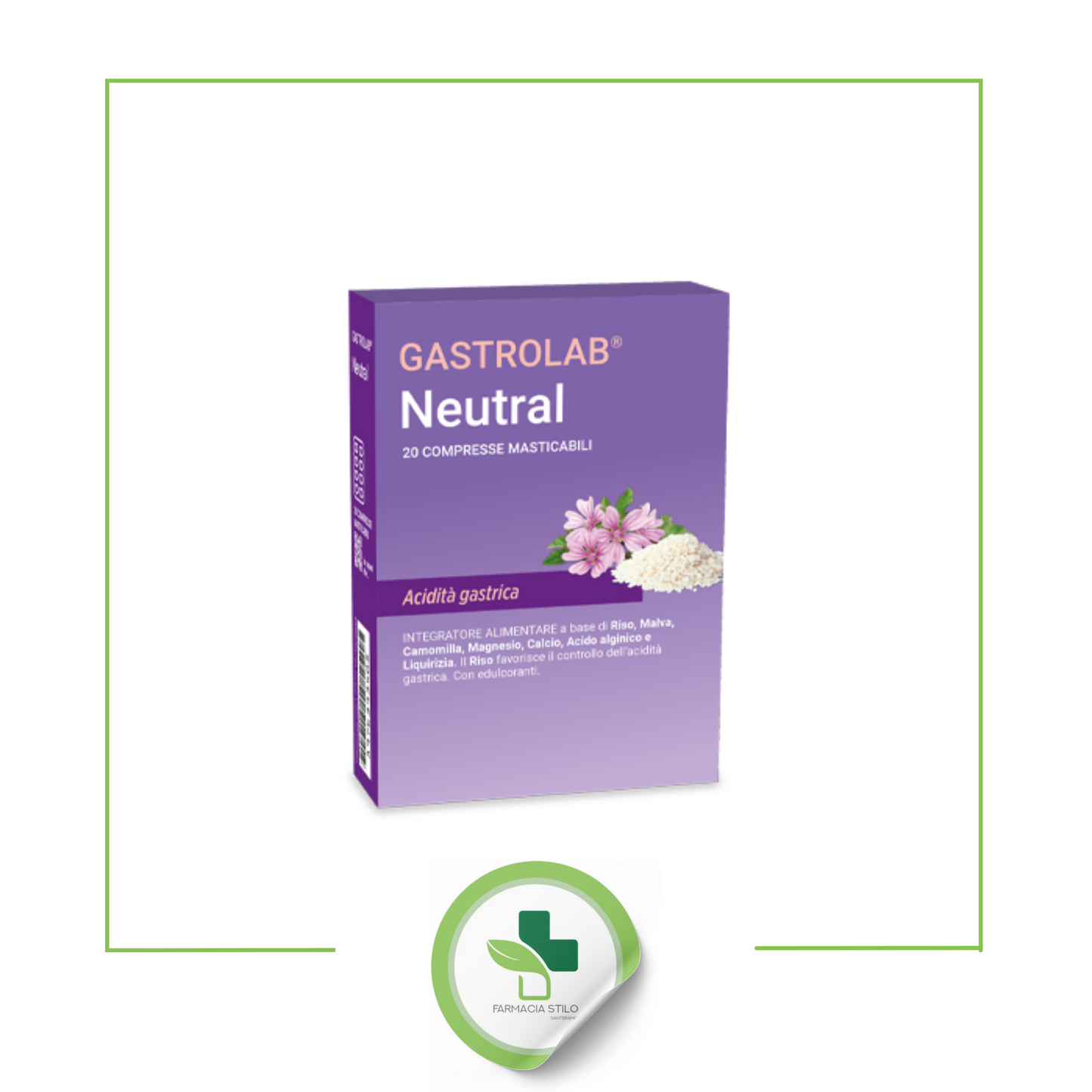 Neutral compresse