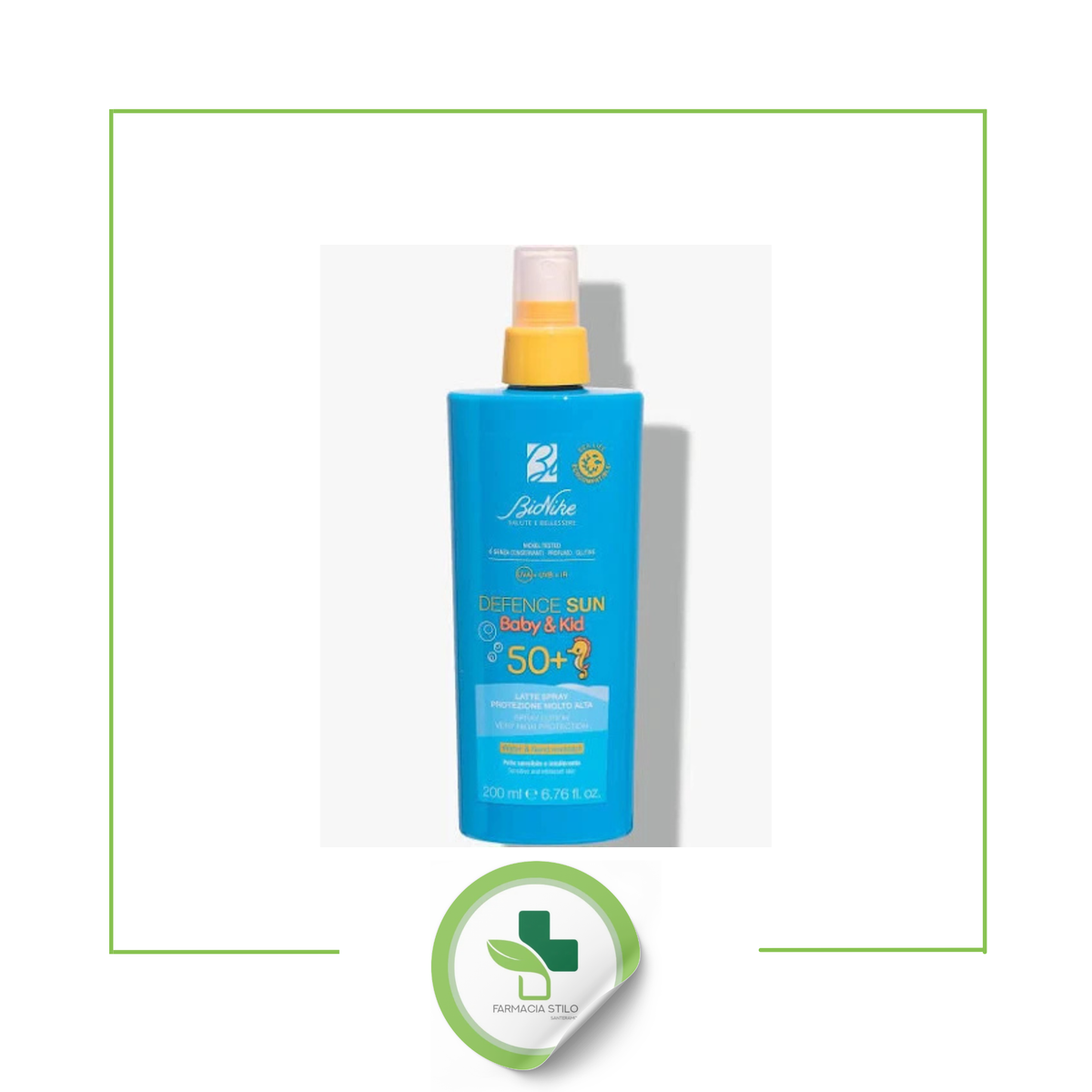 BIONIKE LATTE SPRAY 50+ BAMBINI