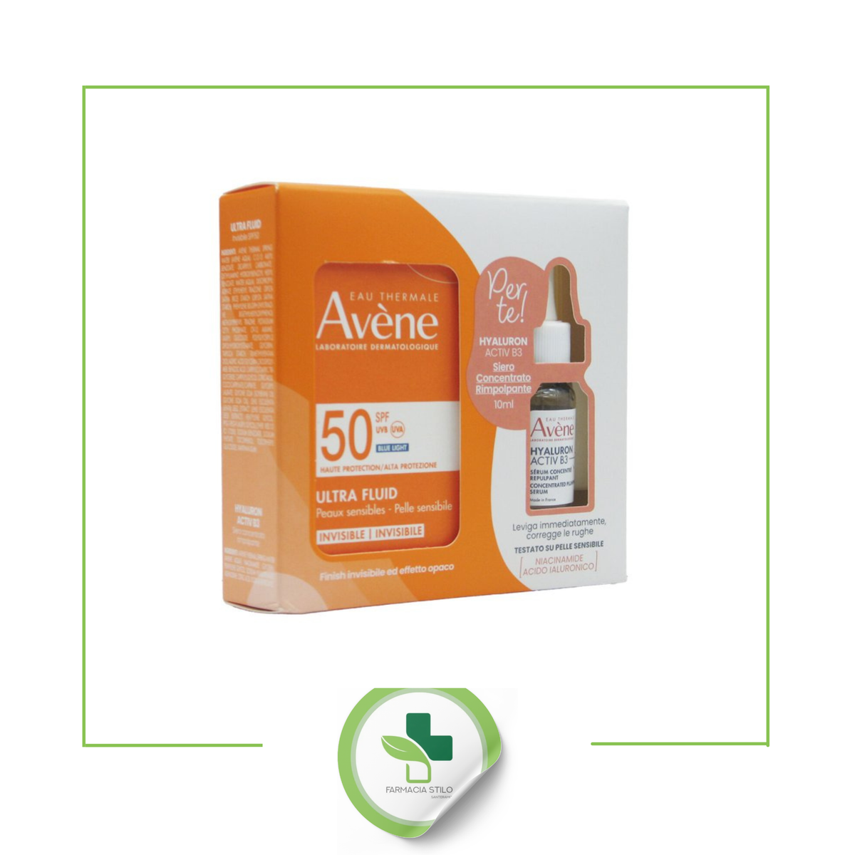 AVENE SOLARE ULTRA FLUIDO INVISIBILE 50+