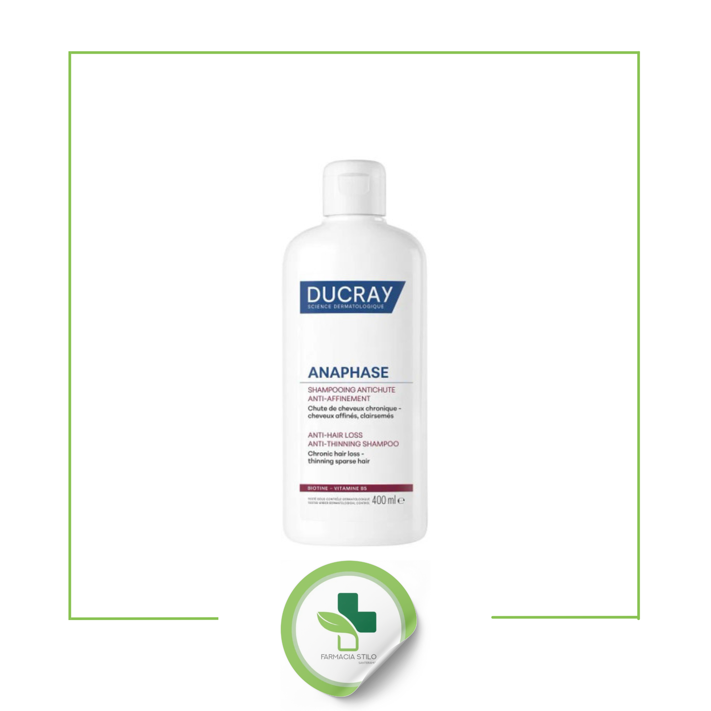 ANAPHASE SHAMPOO ANTICADUTA CAPELLI SOTTILI