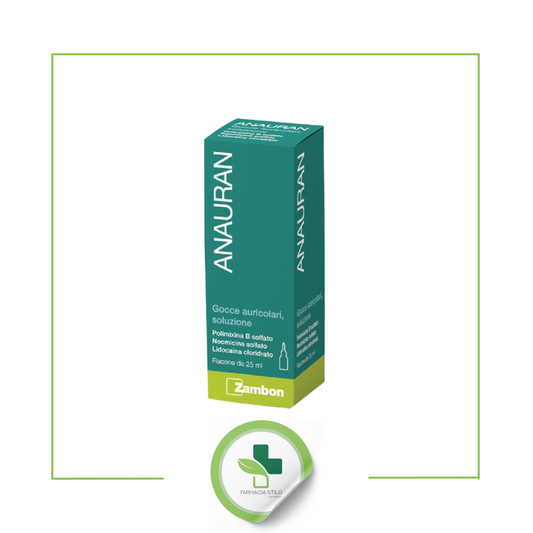 ANAURAN*GTT AURIC FL 25ML