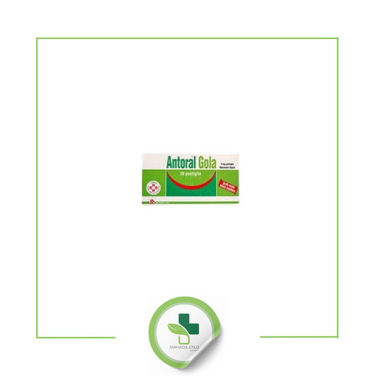 ANTORAL GOLA*20PAST 5MG MIE/LI