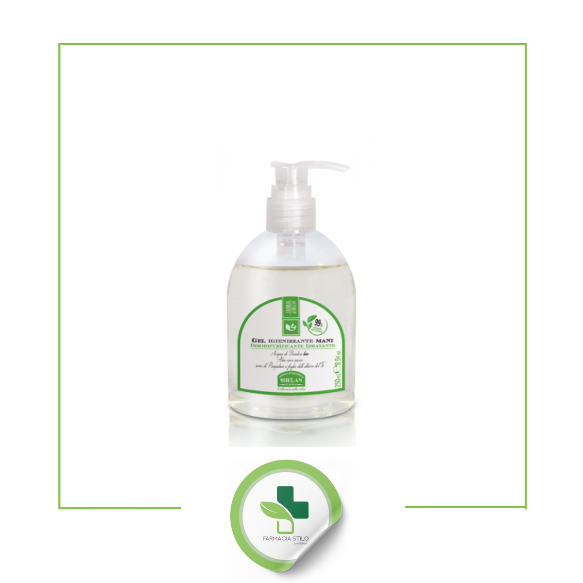 HELAN GEL IGIENIZZANTE MANI 250 ml