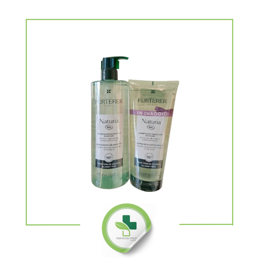 RENE NATURIA SHAMPOO  400 ML + 200 ML